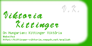 viktoria kittinger business card